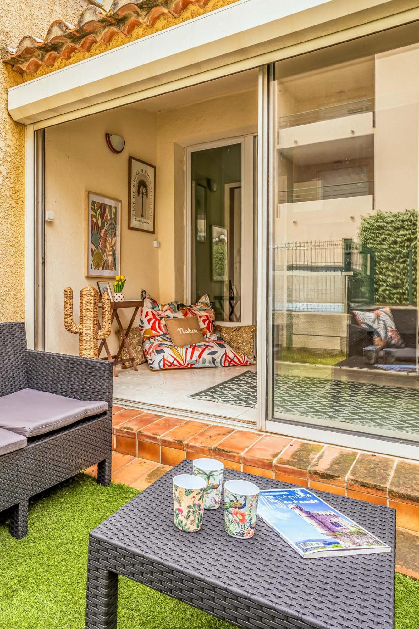 Oasis Urbaine Narbonne Appartement Buitenkant foto